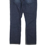 SILVER Womens Jeans Blue Regular Straight Denim Medium W28 L24 Stylish Contrast