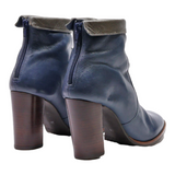 SAN MARINA Ankle Boots Blue Leather Womens UK 5