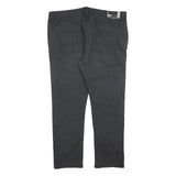 ENGELBERT STRAUSS Mens Jeans Black Regular Straight Denim W46 L32 Workwear