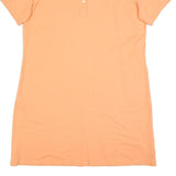 TOMMY HILFIGER Womens Orange Polo Cotton Dress Short Sleeve 2XL Casual Summer