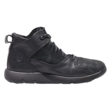 TIMBERLAND Lace-Up Boots Black Leather Mens UK 5.5