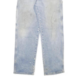 DICKIES Mens Jeans Blue Regular Straight Denim Light W32 L32 Workwear Durable