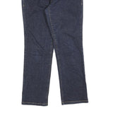 DKNY Womens Blue Regular Straight Denim Light W28 L26 Zip Cotton Blend Jeans