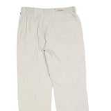 SCHOFFEL Womens Regular Zip Beige Trousers W32 L30 Outdoor Lightweight Zip-Off