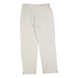 SCHOFFEL Womens Regular Zip Beige Trousers W32 L30 Outdoor Lightweight Zip-Off