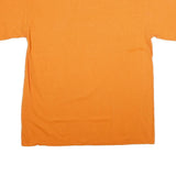 NFL Mens Orange Denver Broncos Graphic T-Shirt L Short Sleeve Crew Neck Football