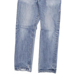 CARHARTT Mens Slim Blue Denim Slim Jeans W30 L27 Cotton Blend Zip Pocket