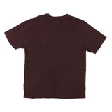 CARHARTT Mens Maroon Pocket T-Shirt L Short Sleeve Crew Neck Cotton Blend