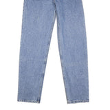 COCA COLA Mens Regular Fit Jeans Blue Denim Cotton Blend Button W36 L31 Classic