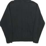 NIKE Mens Black Hoodie L Cotton Blend Pullover Sweatshirt Casual