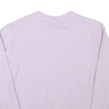 FILA Womens Pink Sweatshirt Crew Neck S Lightweight Cotton Blend Pullover