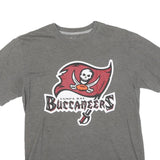 NIKE Mens Grey Tampa Bay Buccaneers Graphic T-Shirt M Short Sleeve Crew Neck