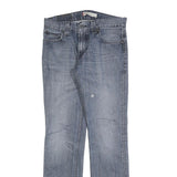 LEVI'S 511 Slim Mens Jeans Blue Slim Straight Denim Medium W32 L34 Classic Fit