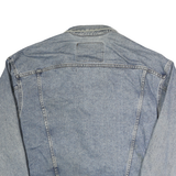 LEVI'S Mens Blue Denim Jacket XL Cotton Classic Button Closure Casual