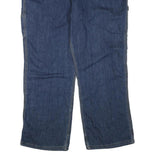 DICKIES Womens Blue Regular Straight Denim Jeans W44 L31 Workwear Zip Closure