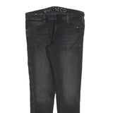 GUESS Womens Jeans Black Slim Skinny Denim Medium W33 L30 Stylish Comfortable