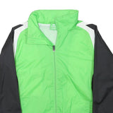 ERIMA Boys Green & Black Lightweight Zip Jacket 11-12Y Polyester Blend