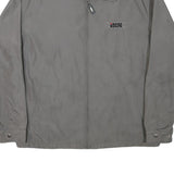 IXS Mens Grey Leisure Wear Jacket M Polyester Blend Zip Casual Style