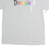DISNEY Womens Grey Disneyland Resort Graphic T-Shirt M Short Sleeve Crew Neck