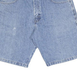 WRANGLER Mens Denim Blue Casual Shorts M W32 Cotton Blend Workwear Style