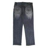 BJCO Mens Blue Regular Jeans Denim Medium W36 L30 Stylish Casual Wear