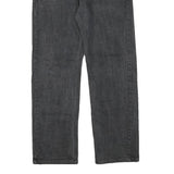 LEVI'S Mens Jeans Black Regular Straight Denim Medium W32 L30 Classic Style