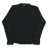 ADIDAS Mens Black & Grey Zip Jacket L Polyester Blend Sports Casual