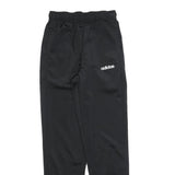 ADIDAS Mens Joggers Black S W26 L30 Regular Slim Comfort Polyester Sweatpants