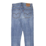 LEVI'S Womens Slim Blue Denim Light Jeans W26 L27 Button Cotton Blend