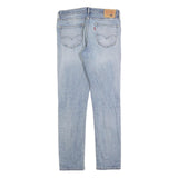 LEVI'S Mens Slim Blue Denim Light W34 L34 Jeans Zip Closure Comfort Style
