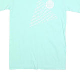 WELLA Womens Mint Green Graphic T-Shirt M Short Sleeve Crew Neck Cotton Blend