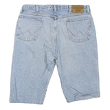 WRANGLER Mens Denim Light Blue Shorts L W36 Casual Cotton Blend Summer