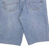 LEE Mens Denim Blue Shorts Relaxed Fit L W36 Cotton Blend Casual 5-Pocket