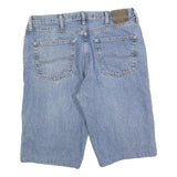 LEE Mens Denim Blue Shorts Relaxed Fit L W36 Cotton Blend Casual 5-Pocket