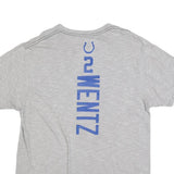 FANATICS Mens Grey Colts Graphic T-Shirt L Short Sleeve Crew Neck Sports