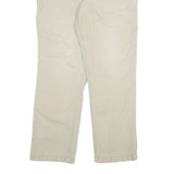 CARHARTT Mens Relaxed Fit Beige Workwear Cotton Blend Trousers W32 L30
