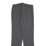 WEEKEND MAX MARA Womens Polyester Blend Grey Slim Straight Trousers W28 L30