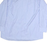 TOMMY HILFIGER Mens Blue Shirt XL Cotton Classic Long Sleeve Button Collar