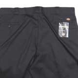 DICKIES Mens Black Cargo Shorts 2XL W44 Loose Fit Workwear Pocket