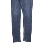 LEVI'S 510 Mens Jeans Blue Slim Skinny Denim Medium W28 L29 Zip Closure