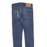 LEVI'S 510 Mens Jeans Blue Slim Skinny Denim Medium W28 L29 Zip Closure