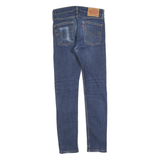 LEVI'S 510 Mens Jeans Blue Slim Skinny Denim Medium W28 L29 Zip Closure