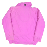 WINTER HEAT Womens Pink Polyester Zip Jacket L Lightweight Outerwear Casual Fit