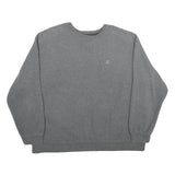 STARTER Mens Grey Crew Neck XL Cotton Blend Sweatshirt Pullover Casual