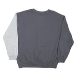 ACDC Mens Grey & Cream Band Logo Crew Neck L Cotton Blend Sweatshirt