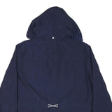 TOMMY HILFIGER Womens Blue Hooded Jacket L Polyester Blend Casual Zip