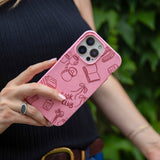 Bubblegum Pink Book Club iPhone Air Case