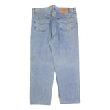 LEVI'S 501XX Mens Jeans Blue Regular Straight Denim Medium W38 L27 Button Fly
