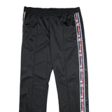 CHAMPION REVERSE WEAVE Mens Joggers Black & White Slim Tapered XL W34 L32 Side