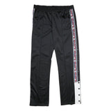 CHAMPION REVERSE WEAVE Mens Joggers Black & White Slim Tapered XL W34 L32 Side